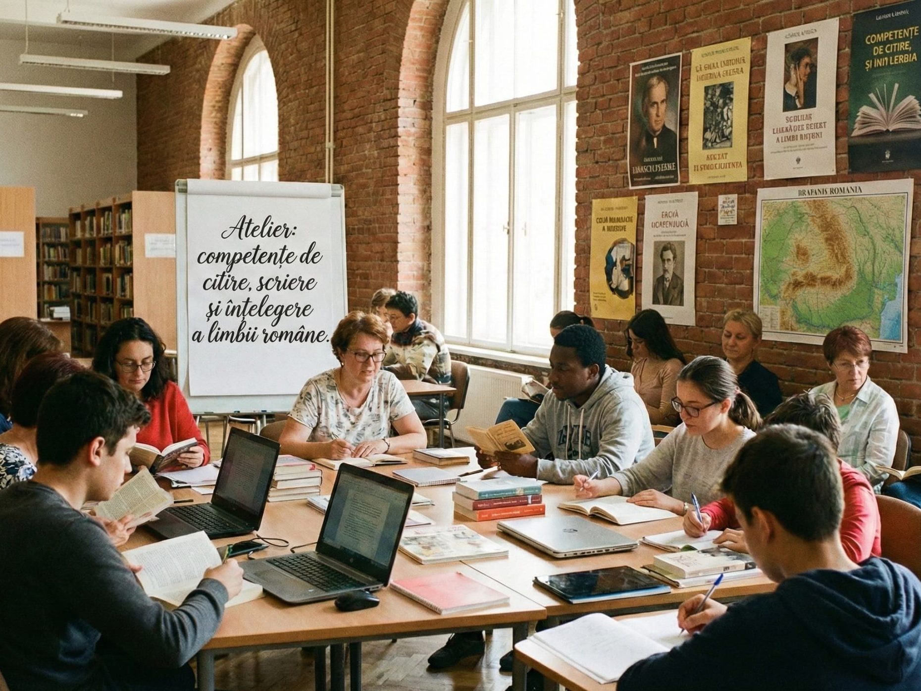 Competente de citire, scriere și înțelegere a limbii române